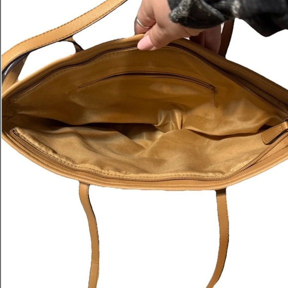 Striped white and blue Tote Bag - Picture 4 of 5